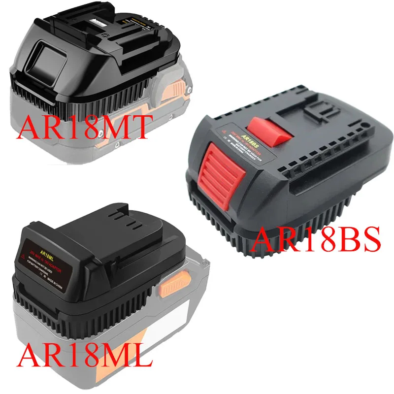 Power Tools Battery Adapter - Convertidor de batería AR18MT AR18BS AR18ML