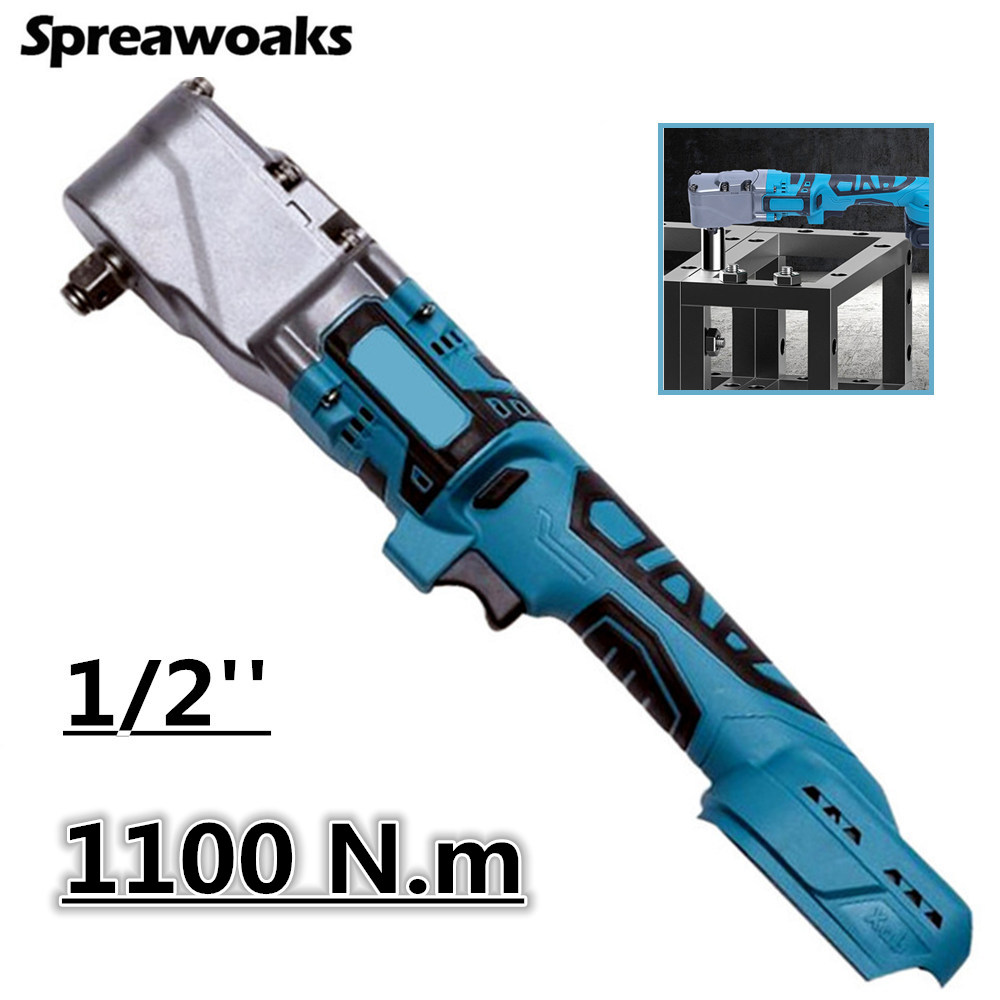 Power Tools Ingco - Llave de trinquete sin escobillas, destornillador