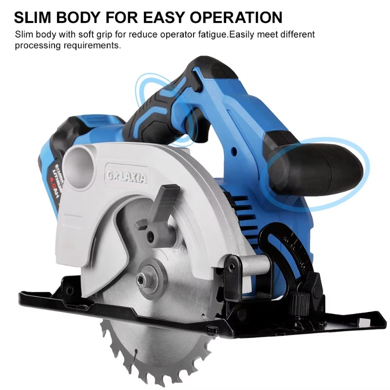 Power Tools Portable - Sierra Circular inalámbrica, herramientas eléctricas de