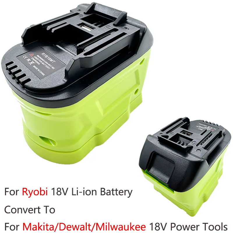 Power Tools Battery Adapter - Adaptador de batería para Ryobi, conversión