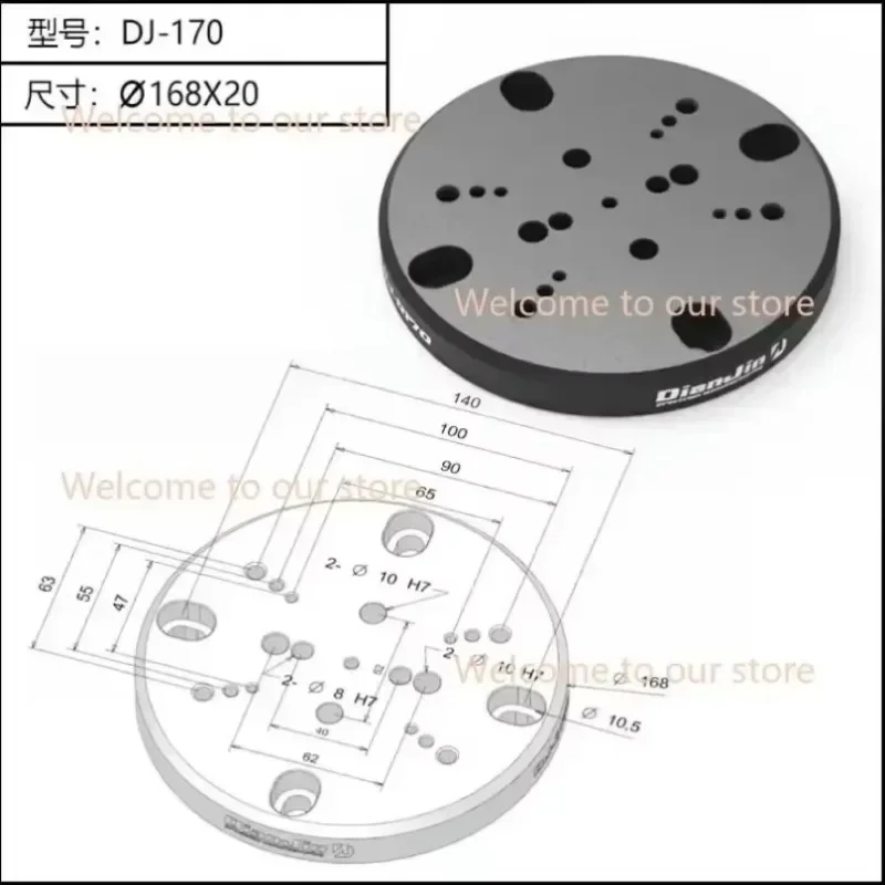 Zero Power Tools - Accesorio de 4-5 ejes, tornillo de