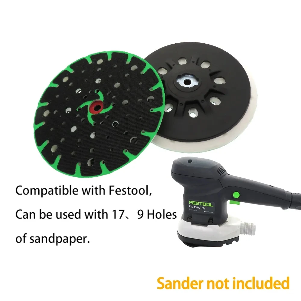 Power Tools Festool - Almohadilla de lijado sin polvo con
