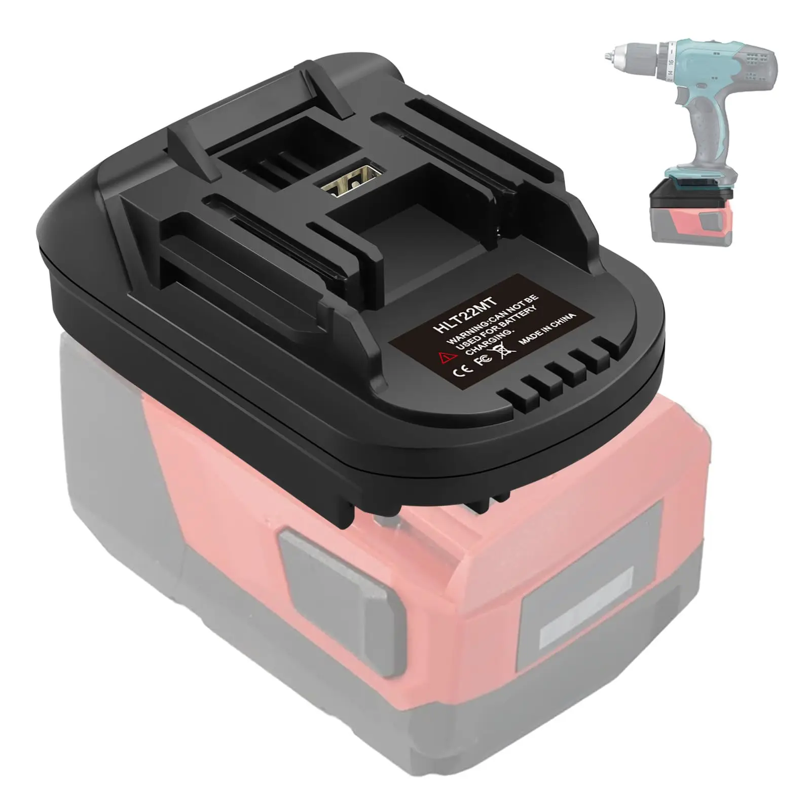 Convertidor adaptador de bater - Power Tools Battery Adapter reseña y precio