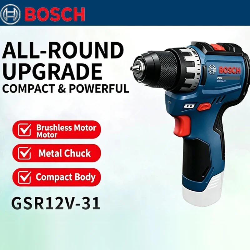 Taladro Eléctrico Bosch GSR 12 - Power Tools Manual reseña y precio
