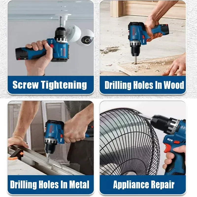 Taladro Eléctrico Bosch GSR 12 - Power Tools Manual reseña y precio