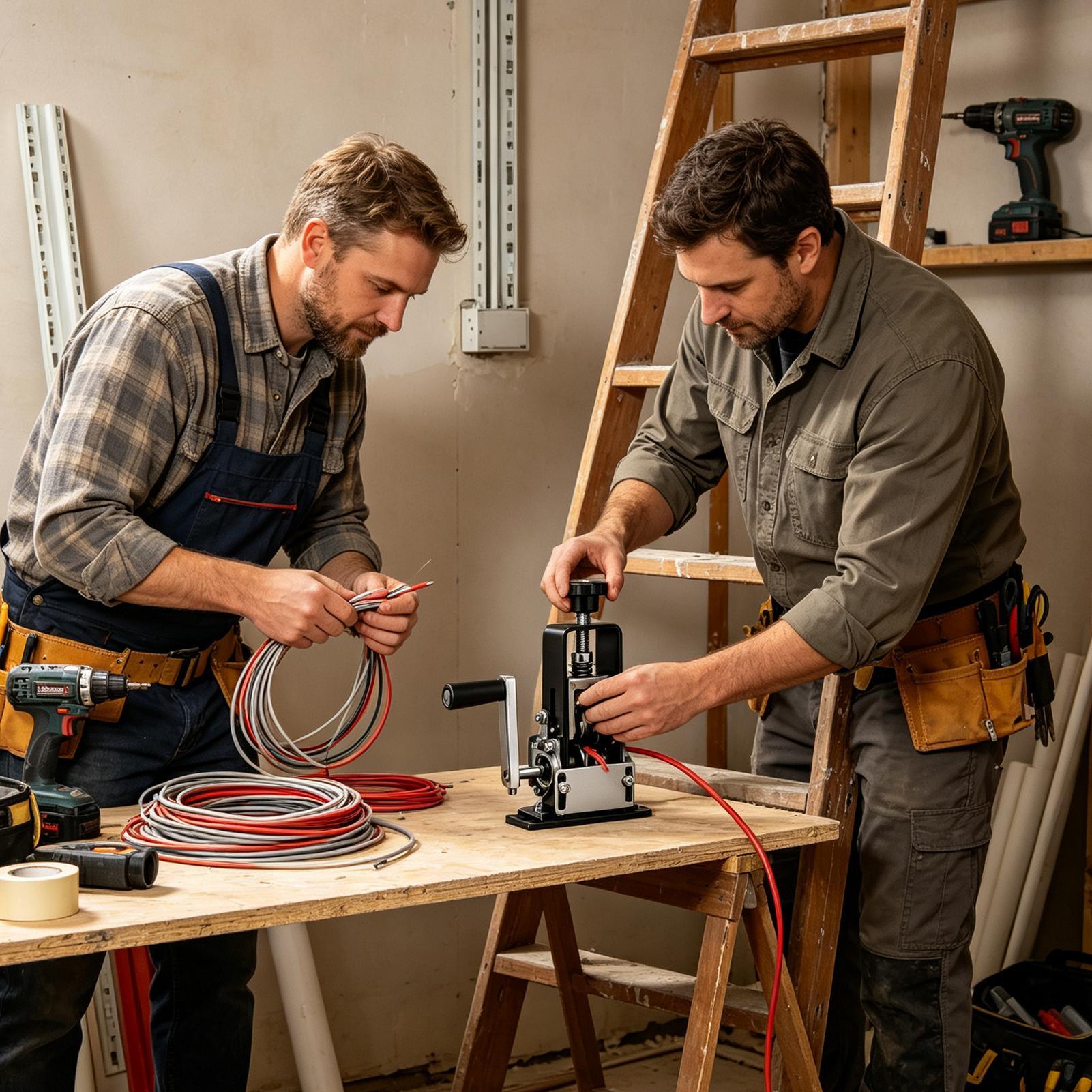 Máquina peladora de cables mul - Power Tools Portable reseña y precio