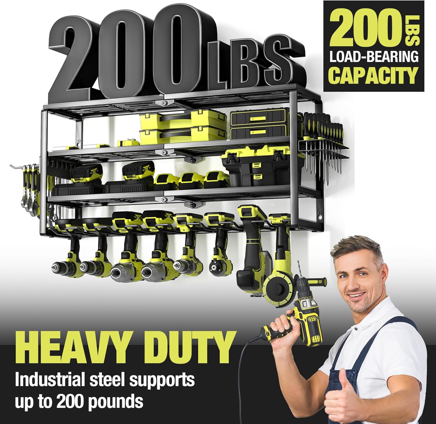 Organizador de Herramientas El - Power Tools Rack reseña y precio