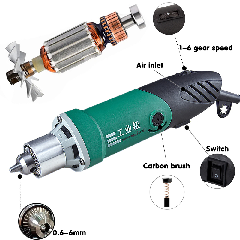 Grabador eléctrico de alta pot - Power Tools Ingco reseña y precio