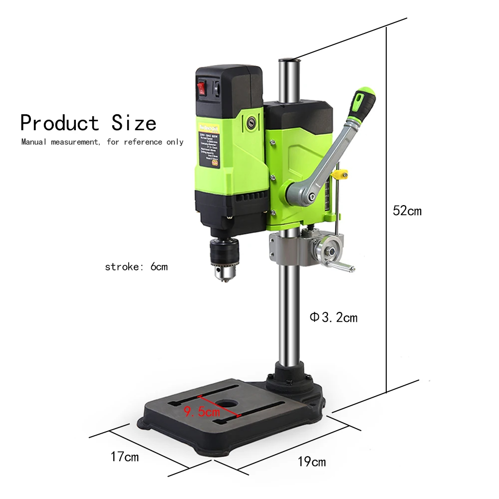 Prensa perforadora de banco Al - Power Tools Ingco reseña y precio