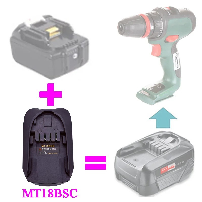 Adaptador de batería ALASICKA  - Power Tools Battery Adapter reseña y precio