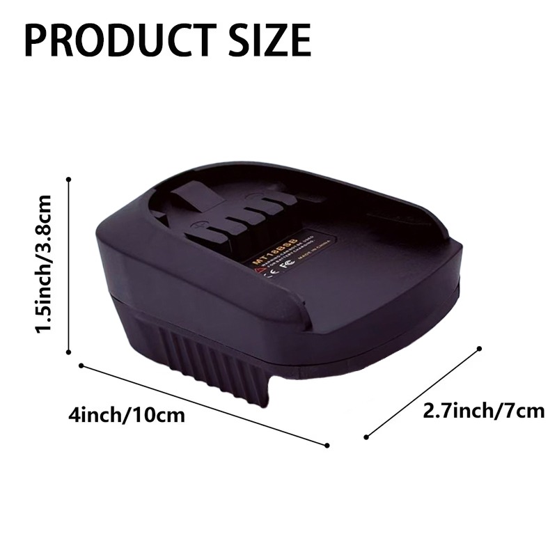 Adaptador de batería ALASICKA  - Power Tools Battery Adapter reseña y precio