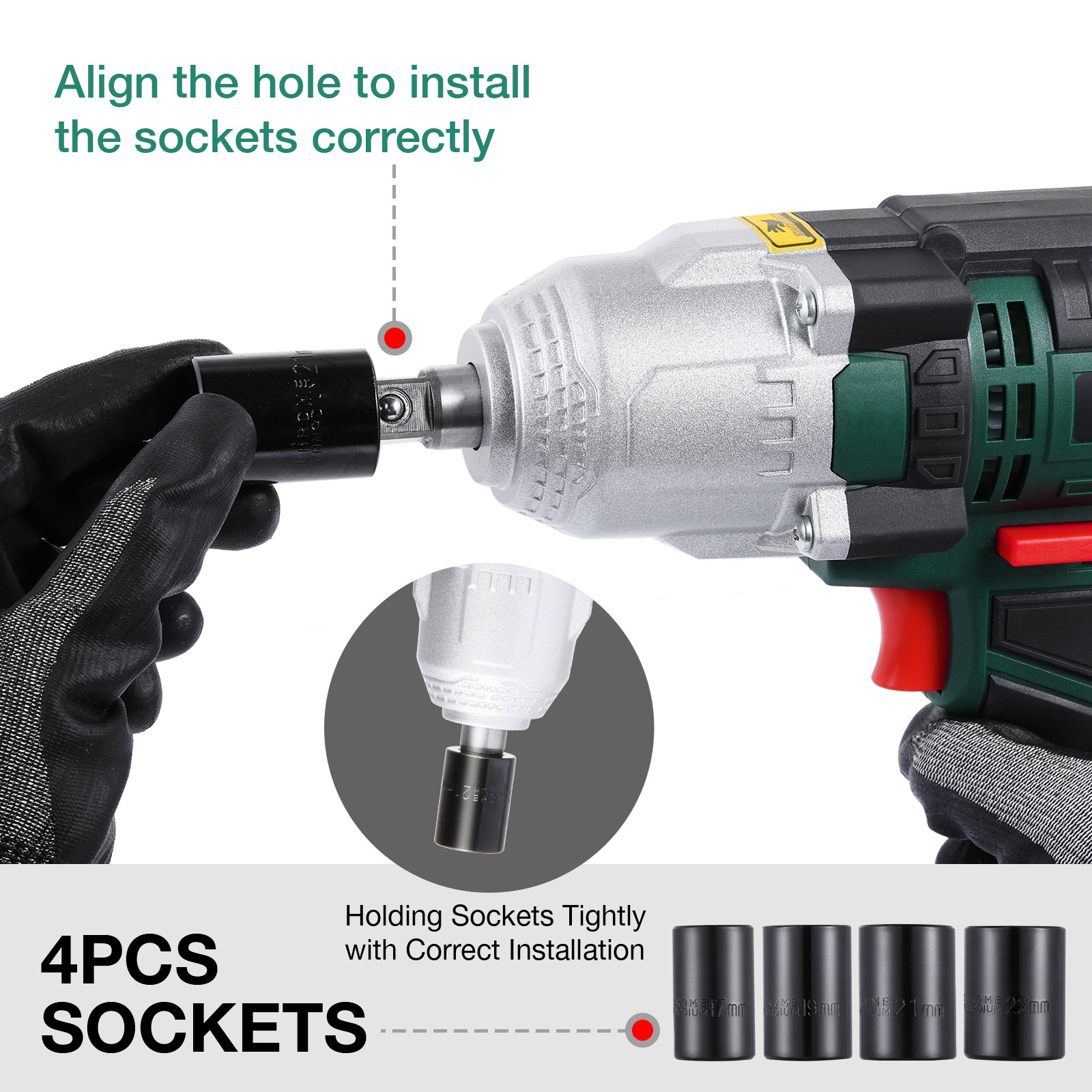 Llave de Impacto Eléctrica POS - Power Tools Ingco reseña y precio