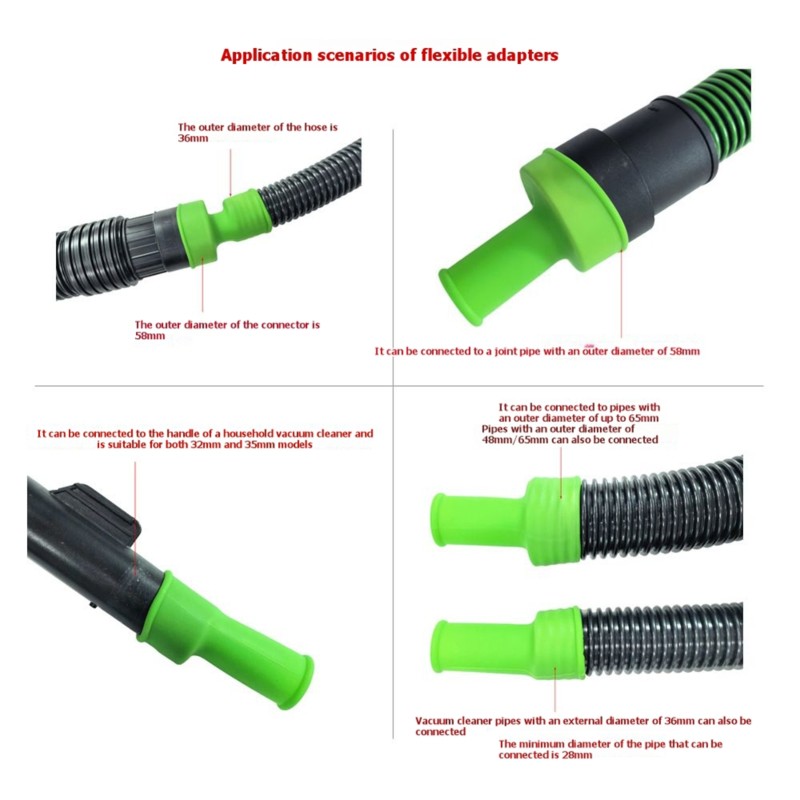 Juego de adaptadores de extrac - Power Tools Festool reseña y precio