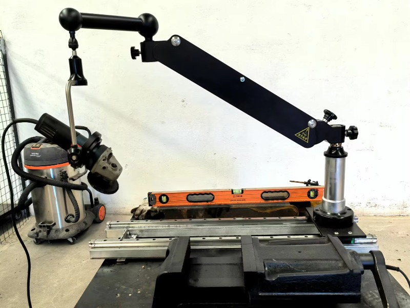 Amoladora angular de gravedad  - Zero Power Tools reseña y precio