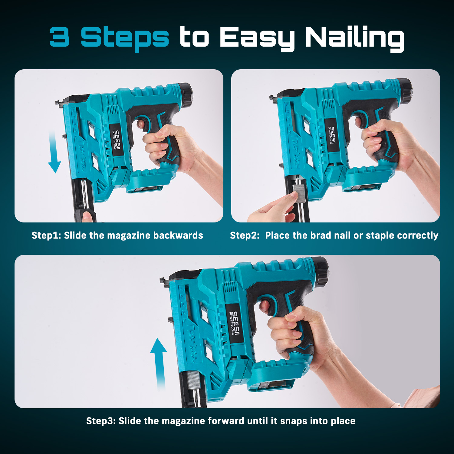 SEESII Clavadora Eléctrica Ina - Power Tools Manual reseña y precio
