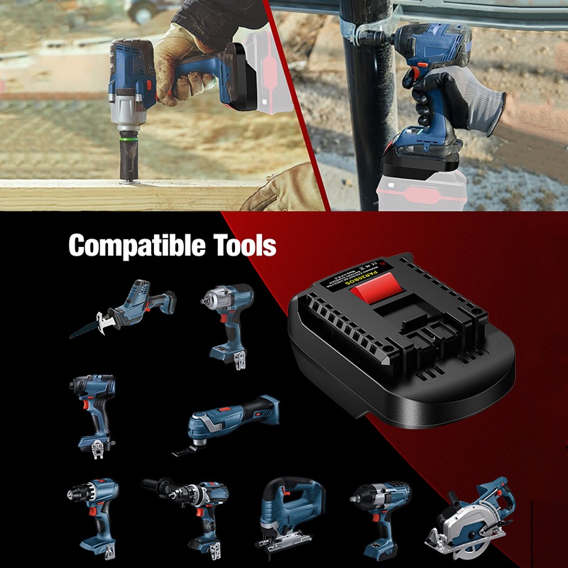 Adaptador de batería ALASICKA  - Power Tools Battery Adapter reseña y precio