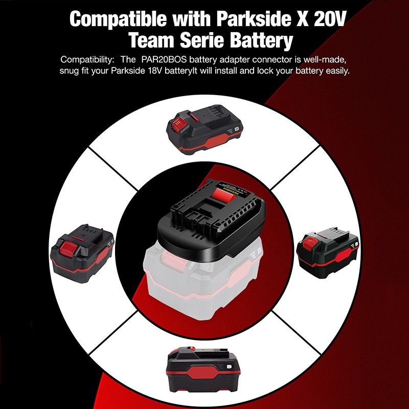 Adaptador de batería ALASICKA  - Power Tools Battery Adapter reseña y precio