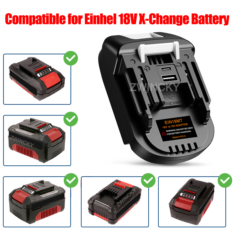 Adaptador de batería EIN18MT c - Power Tools Einhell reseña y precio
