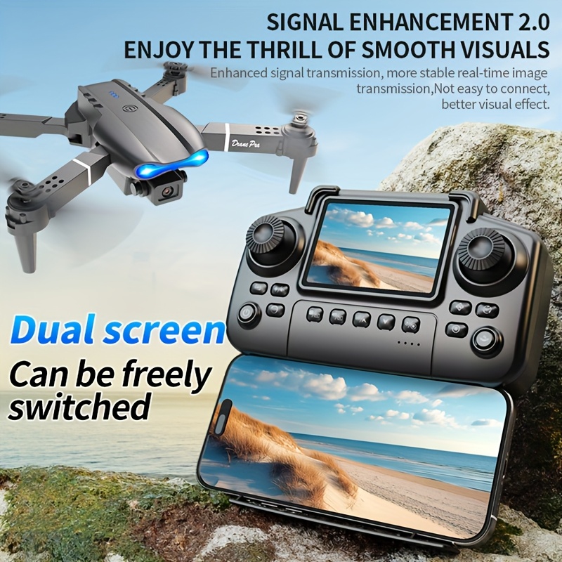 Dron plegable E99 PRO MAX con  - Power Toolbox reseña y precio