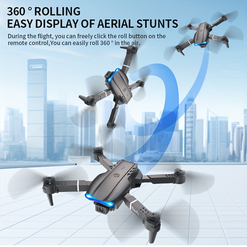 Dron plegable E99 PRO MAX con  - Power Toolbox reseña y precio