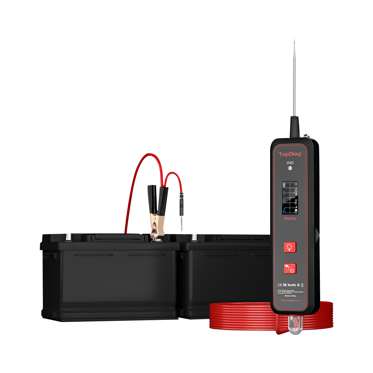 Probador de Circuitos para Aut - Power Tools Pro reseña y precio