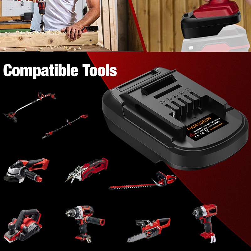 Adaptador de batería para herr - Power Tools Battery Adapter reseña y precio