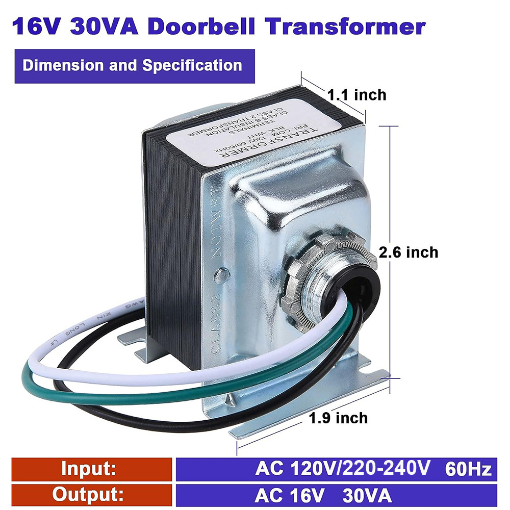 Transformador de Timbre de 16V - Power Tools Pro reseña y precio