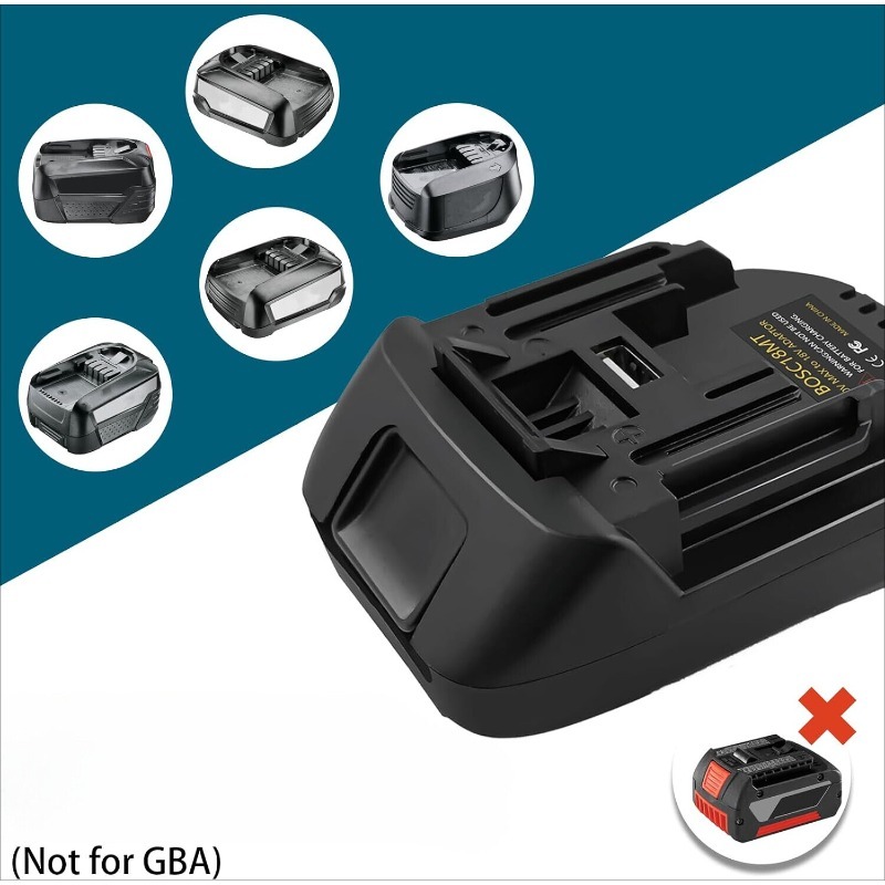 Convertidor adaptador de bater - Power Tools Battery Adapter reseña y precio