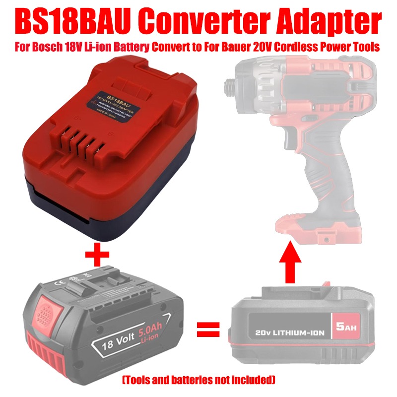 ALASICKA MT18BAU DM20BAU BS18B - Power Tools Battery Adapter reseña y precio