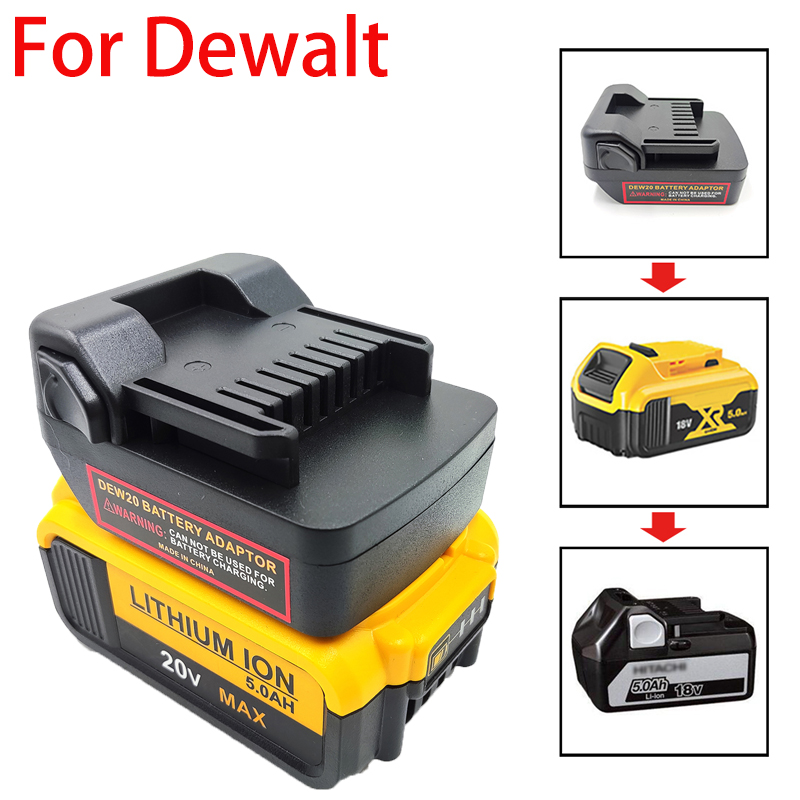 Para baterías de iones de liti - Power Tools Battery Adapter reseña y precio