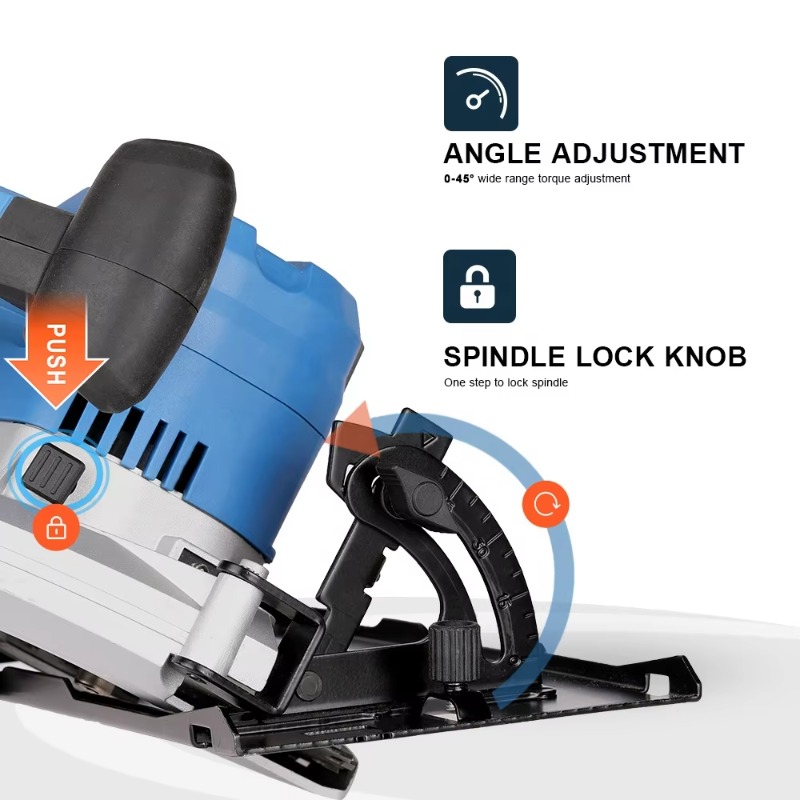 Sierra Circular inalámbrica, h - Power Tools Portable reseña y precio