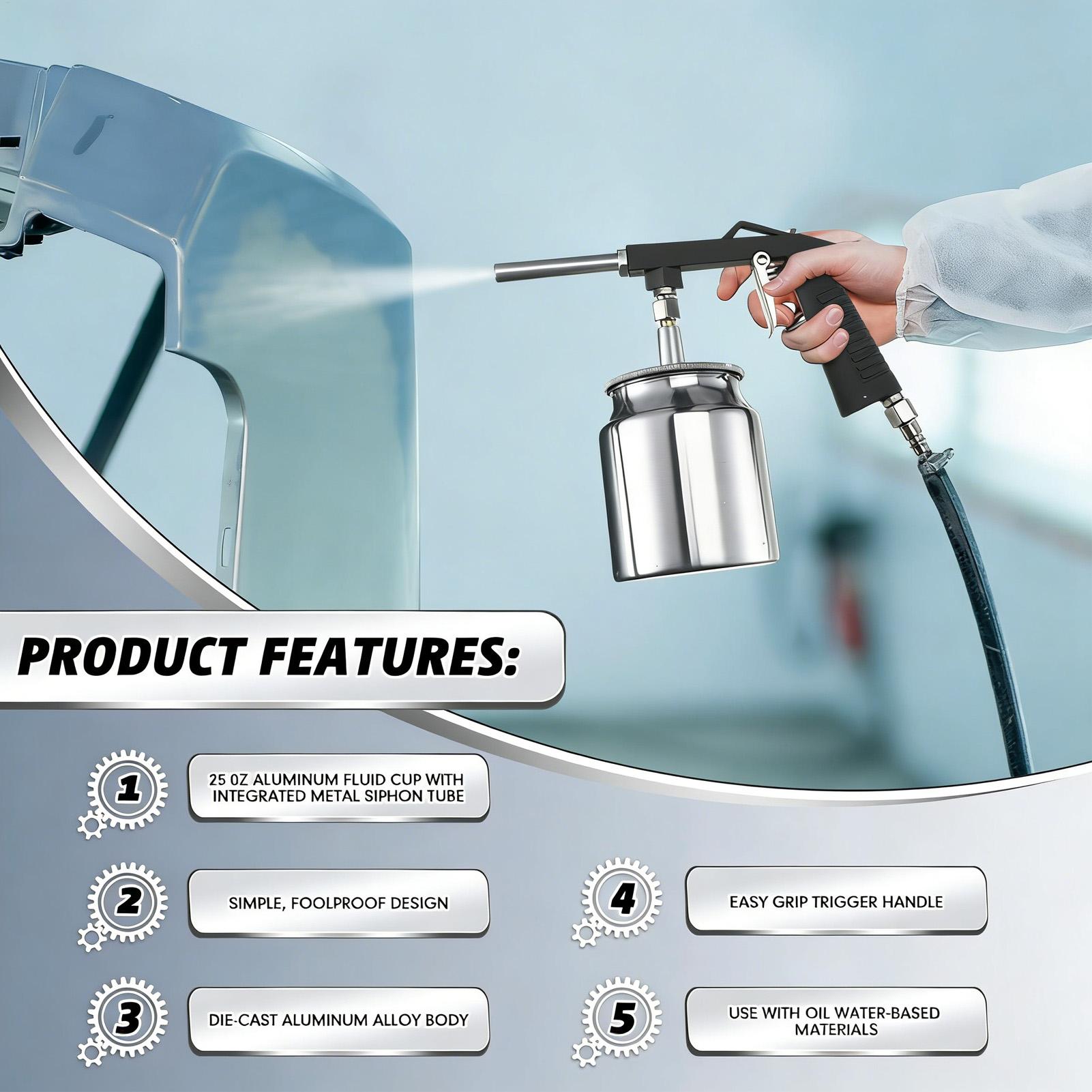 Herramienta de chorro abrasivo - Power Tools Portable reseña y precio