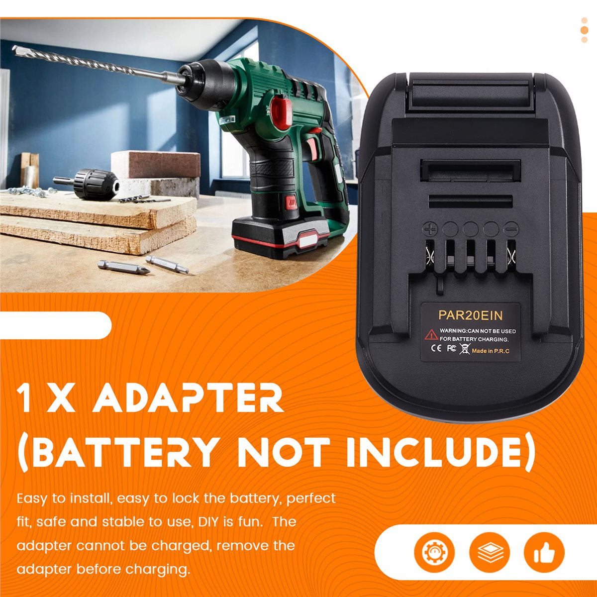 Adaptador de batería AA19 para - Power Tools Einhell reseña y precio