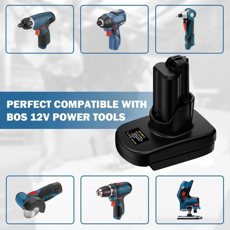 Adaptador de batería para herr - Power Tools Battery Adapter reseña y precio