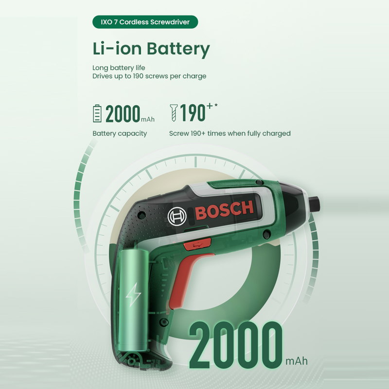 Destornillador inalámbrico Bos - Power Tools Portable reseña y precio