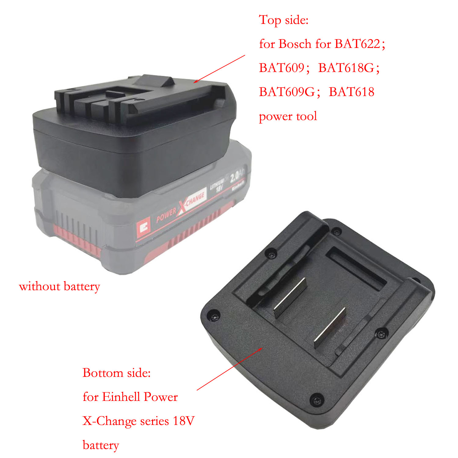 Convertidor adaptador de bater - Power Tools Einhell reseña y precio